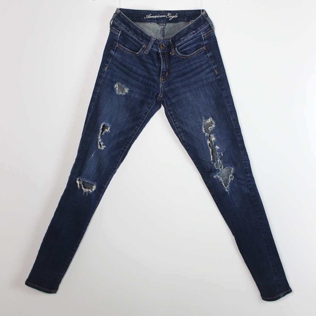 American Eagle Women's Distress Jegging Size 4